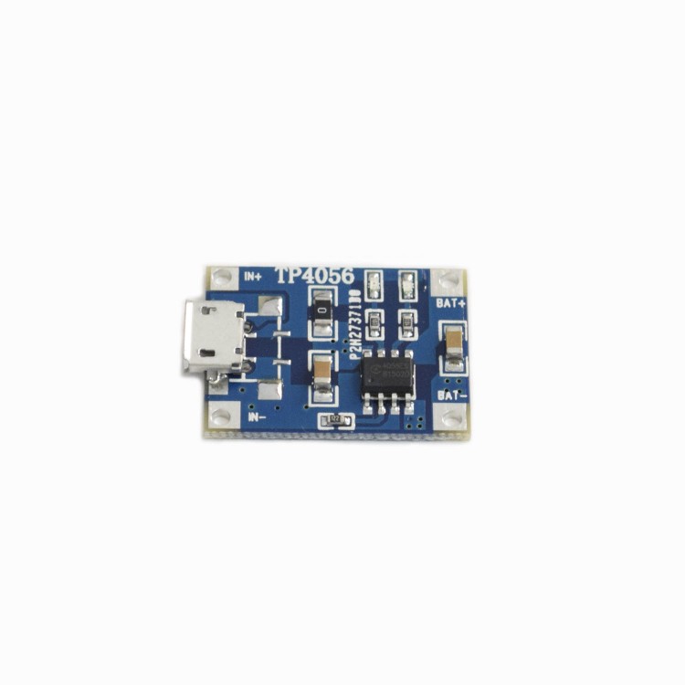 Micro USB Li Battery Charger Module TP4056 | 10100051 | Other by www.smart-prototyping.com